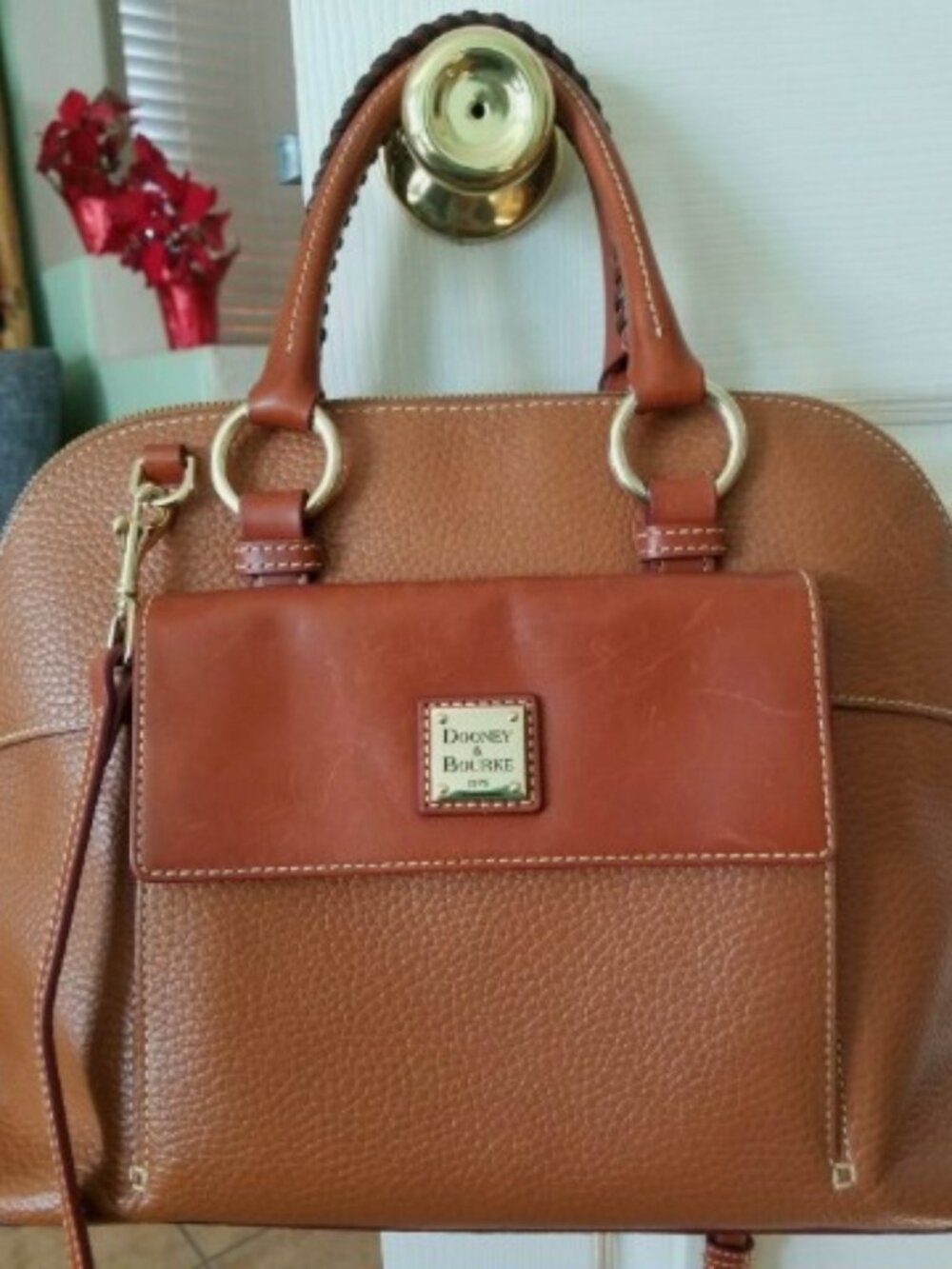 PEBBLE GRAIN AUBREY SATCHEL